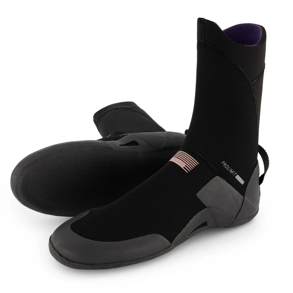 Prolimit Pure Boot Round Toe 5,5mm våtsko svart dame