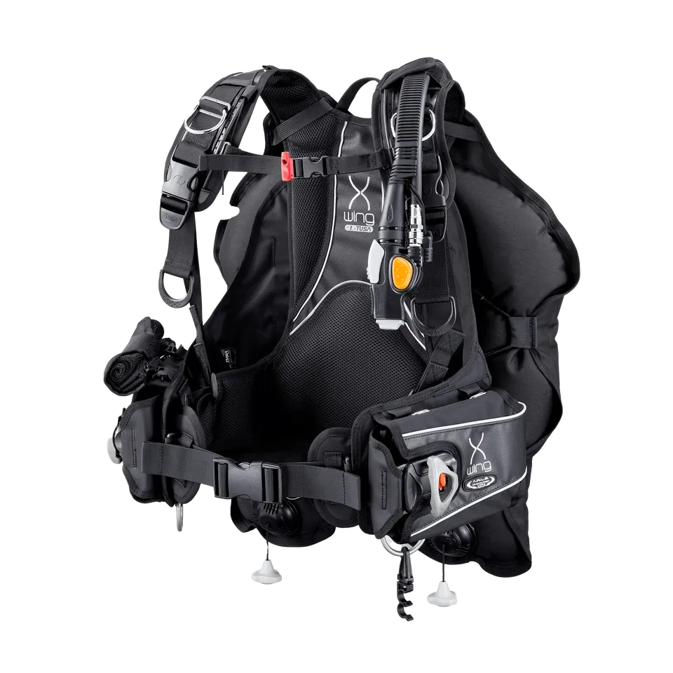 TUSA X-Wing BCJ-8000 BCD-vest bakblære