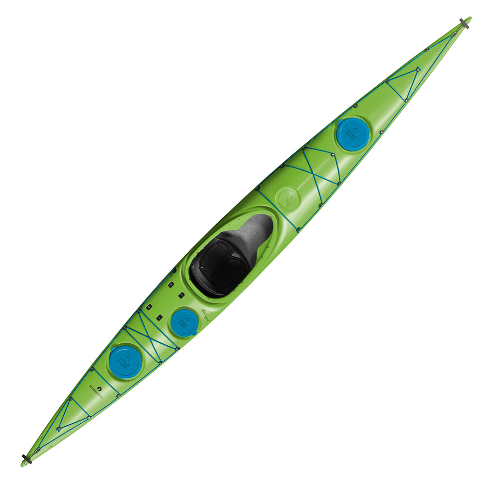 DesignKayaks Unplugged havkajakk plast stabil