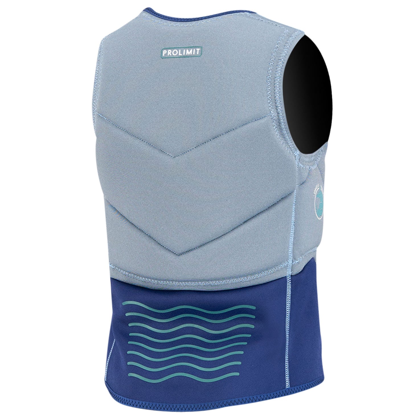 Prolimit Pure Girl Slider Vest Half Pad Front Zip svart M