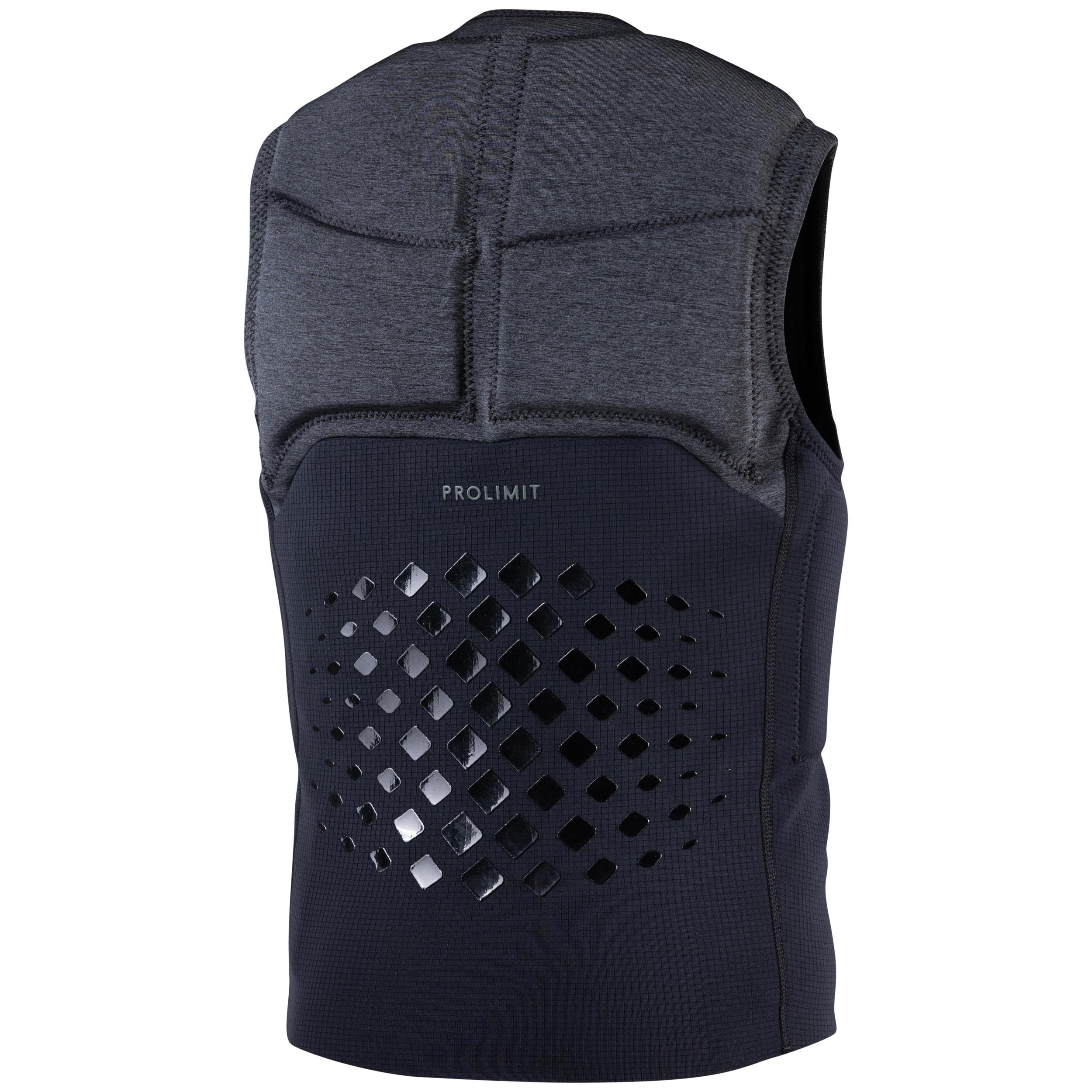 Prolimit Mercury Stretch Vest No Zip impactvest svart uten glidelås
