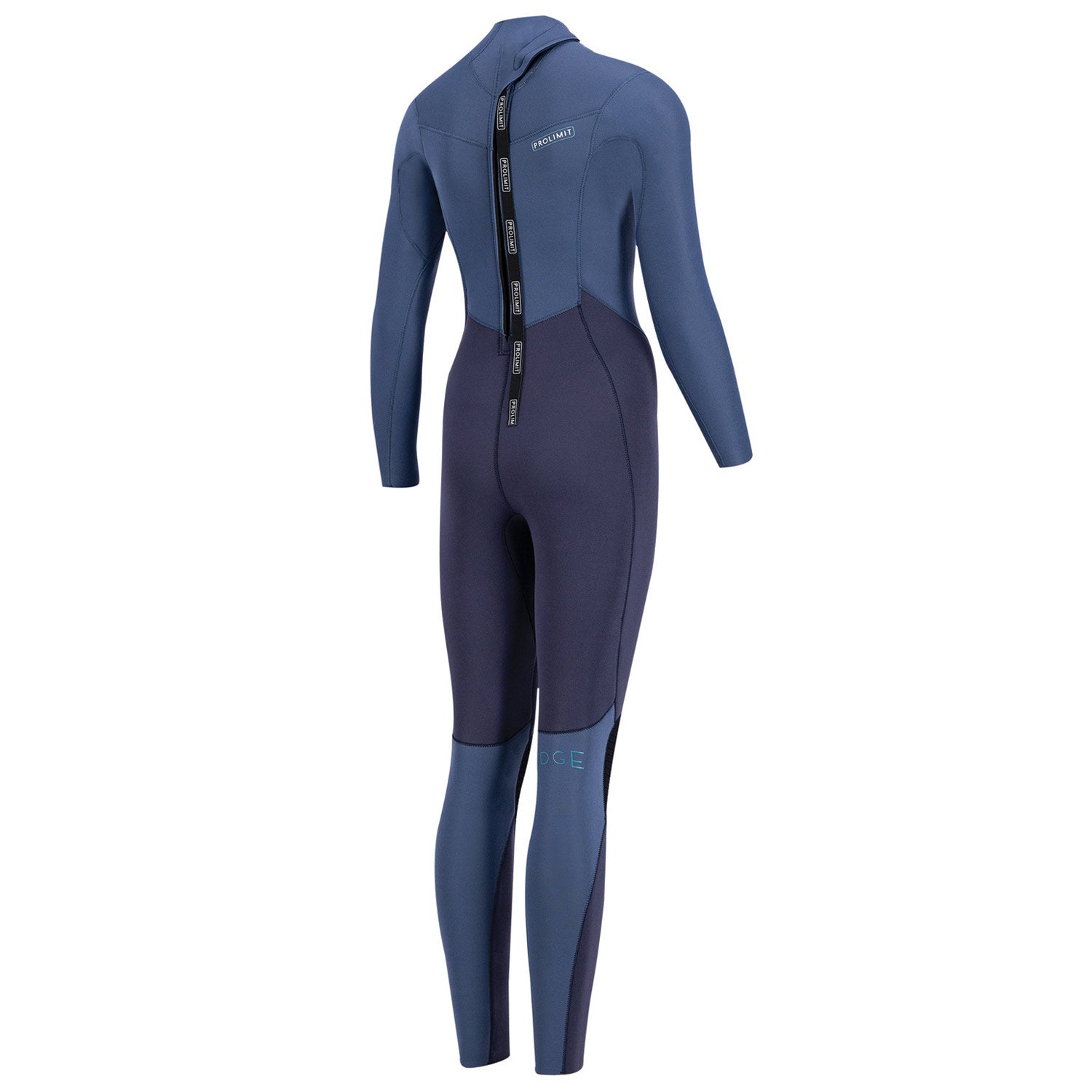 Prolimit Edge V-Backzip 5/3 våtdrakt navy/blå 38/M dame