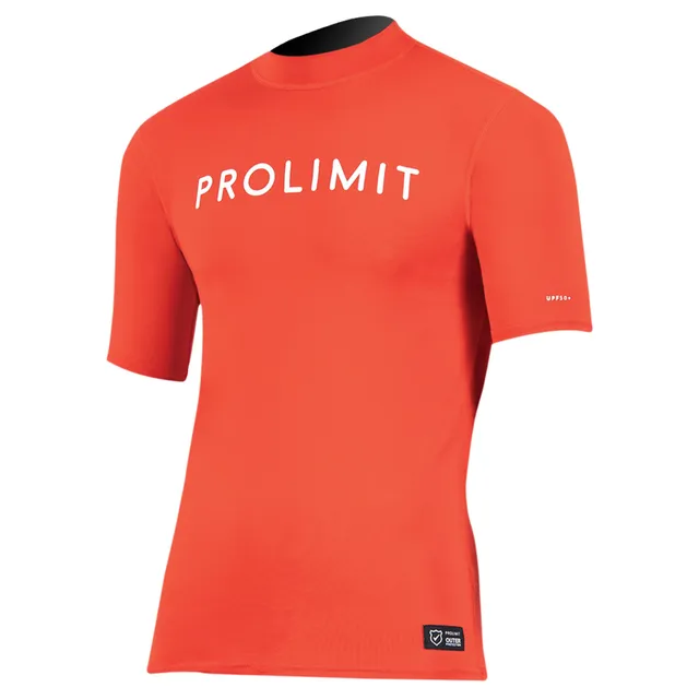 Prolimit Logo rashguard kortermet rod UPF 50+