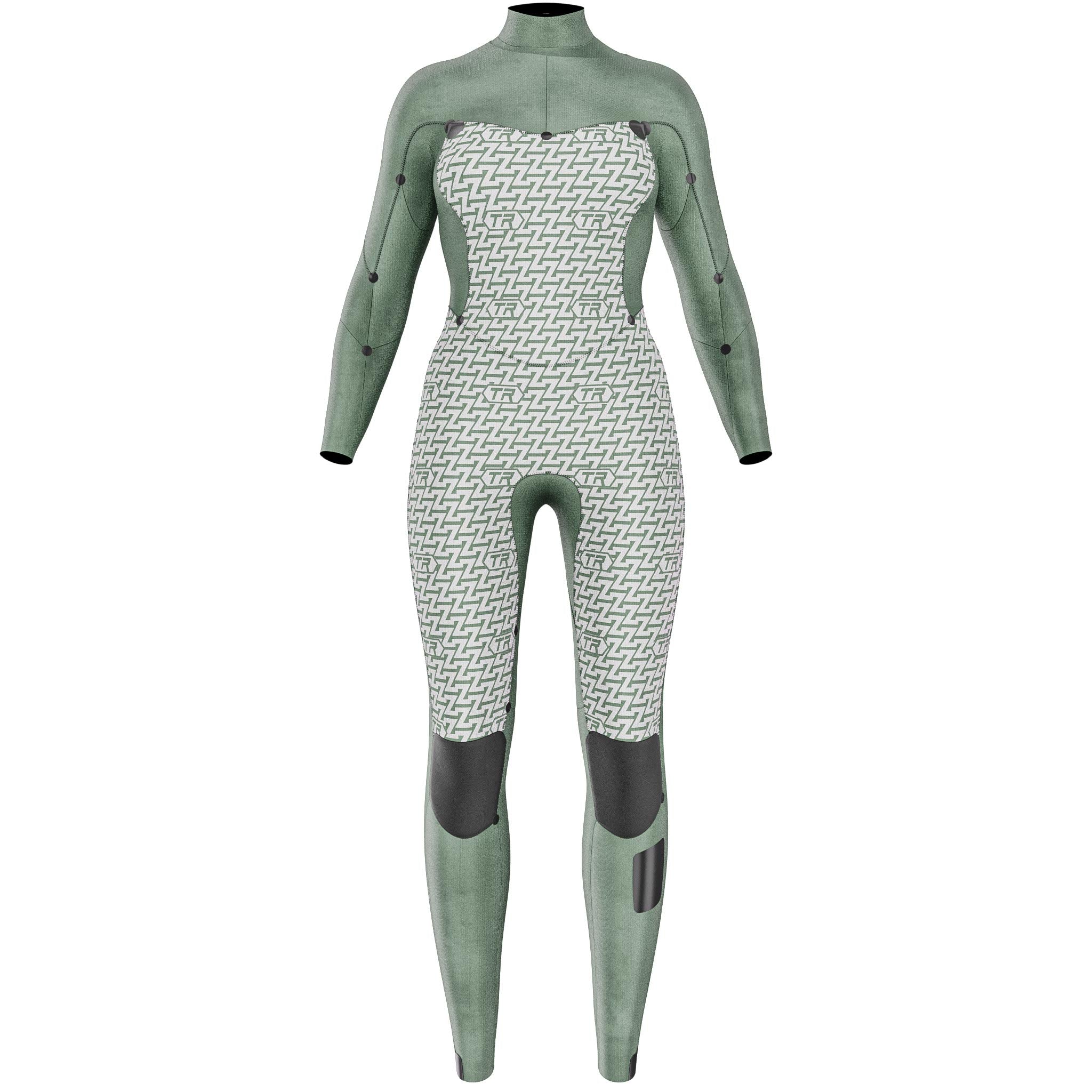 Prolimit Oxygen våtdrakt dame 5/3 freezip sort