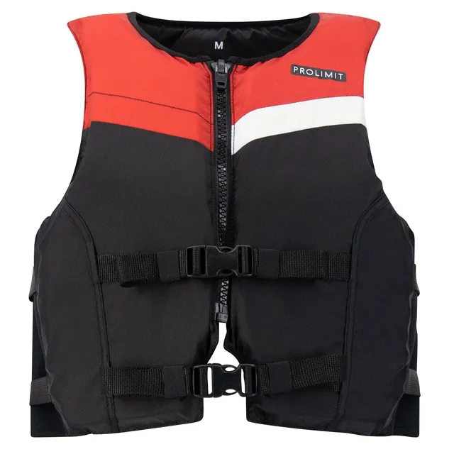 Prolimit Freeride Waist flytevest svart/rød