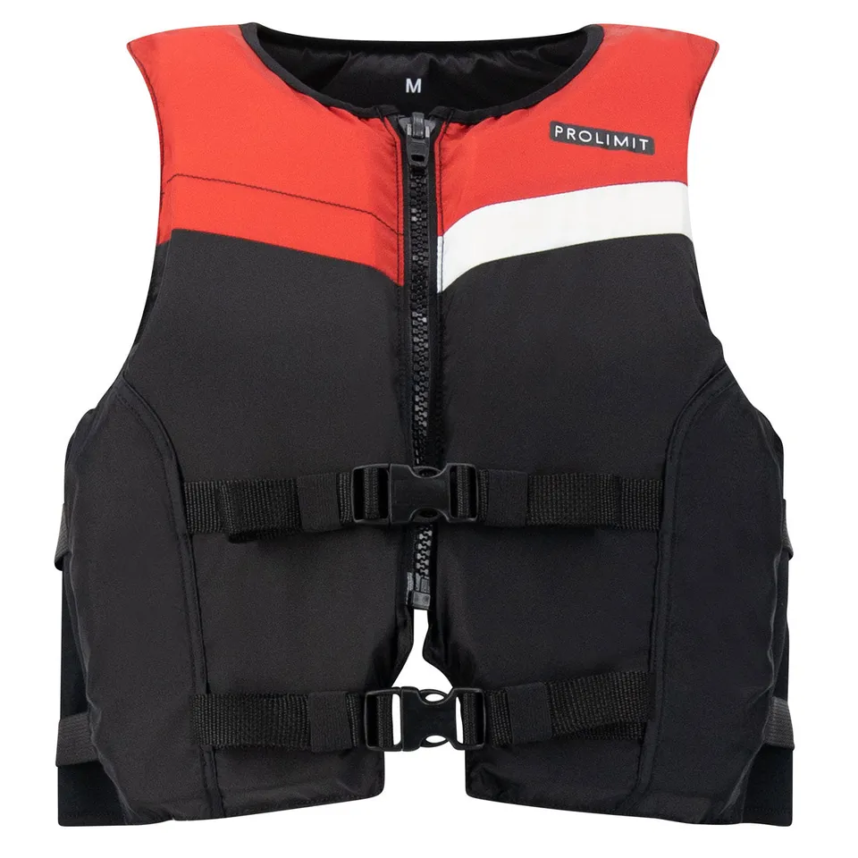 Prolimit Freeride Waist flytevest svart/rød