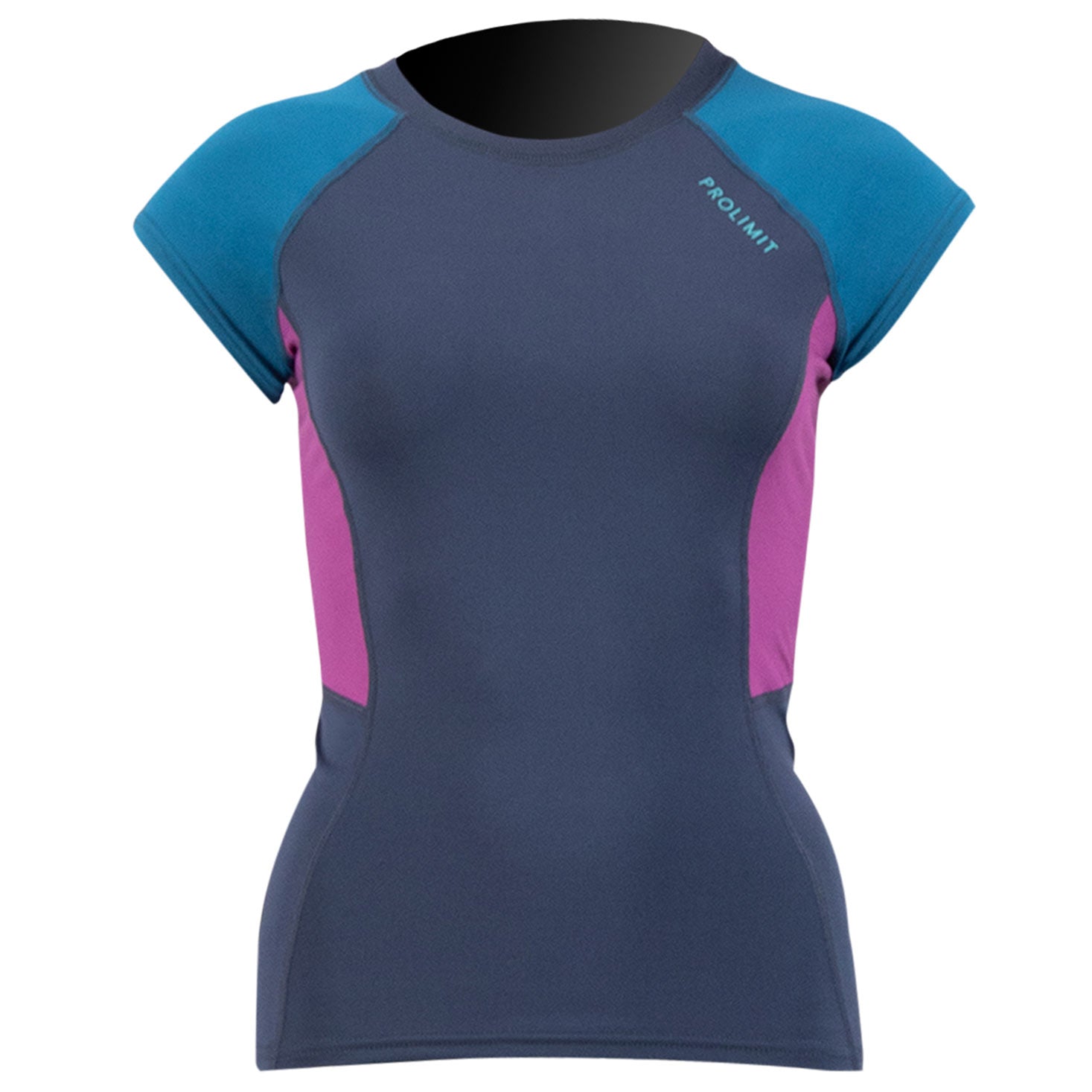 Prolimit Pure Girl rashguard kortermet UV50+ blå
