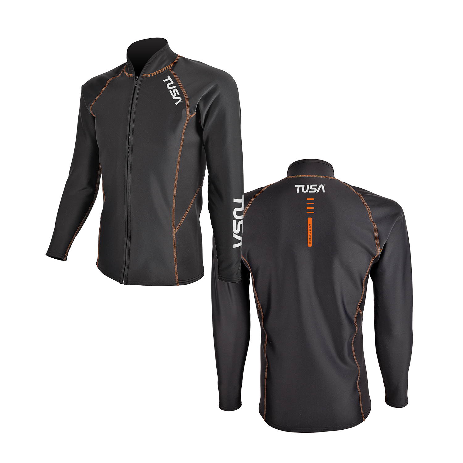 TUSA Aqua Thermal varmedrakt herre med glidelås