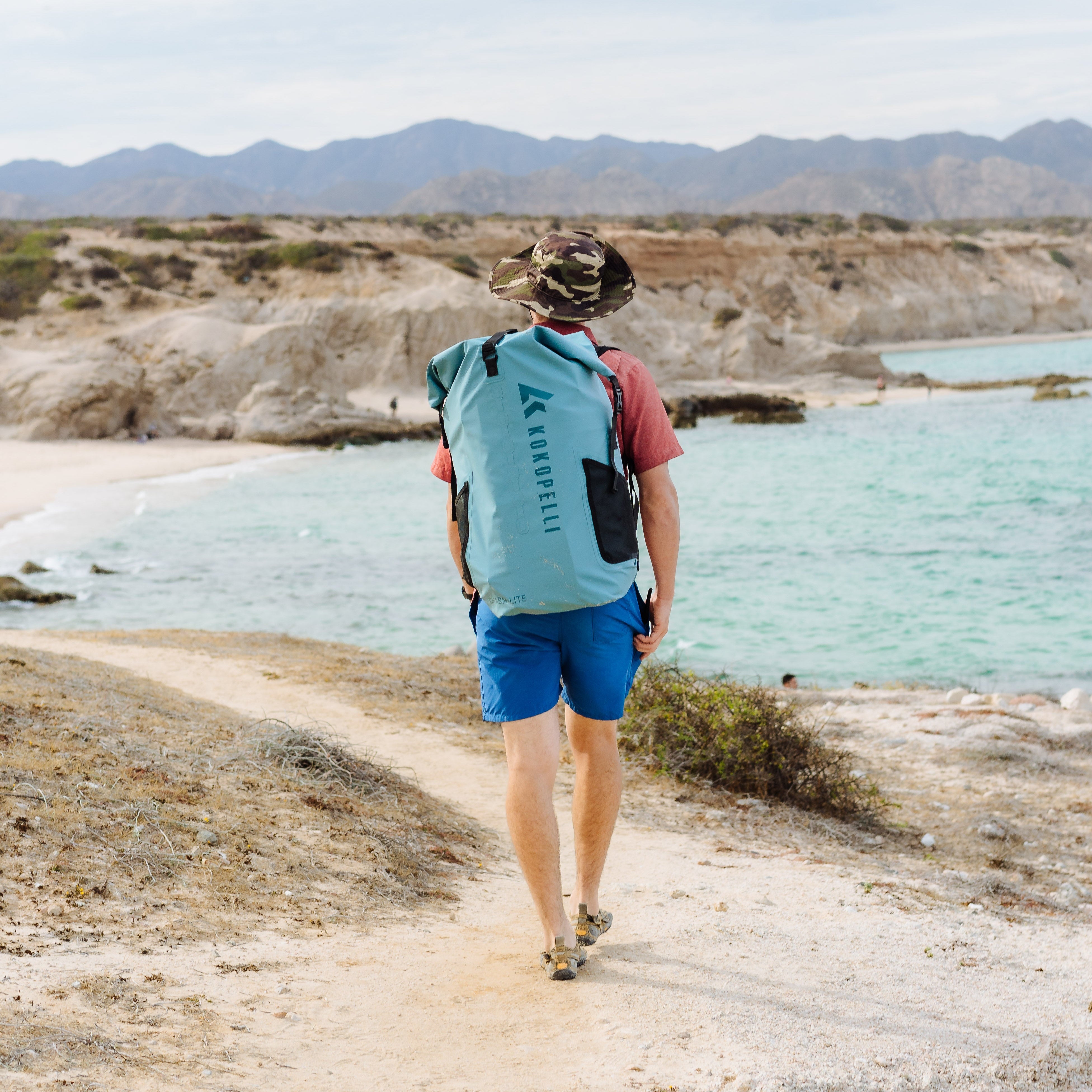 Kokopelli Delta Dry Bag ryggsekk 56L Granite vanntett