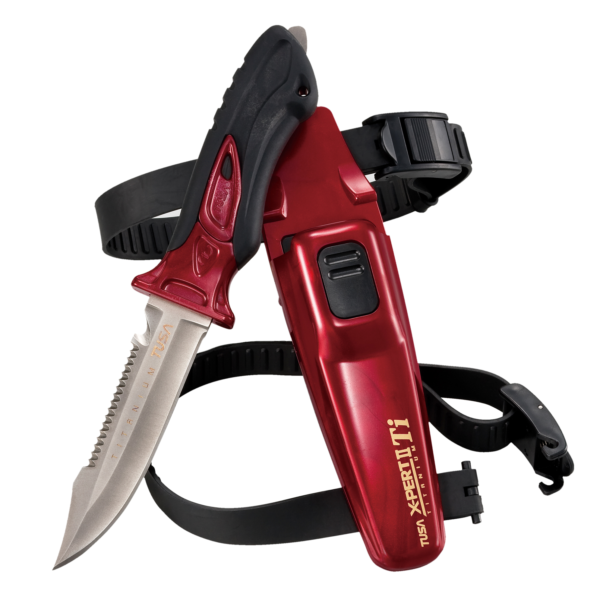 TUSA X-Pert II FK-940ti dykkekniv titan 11 cm