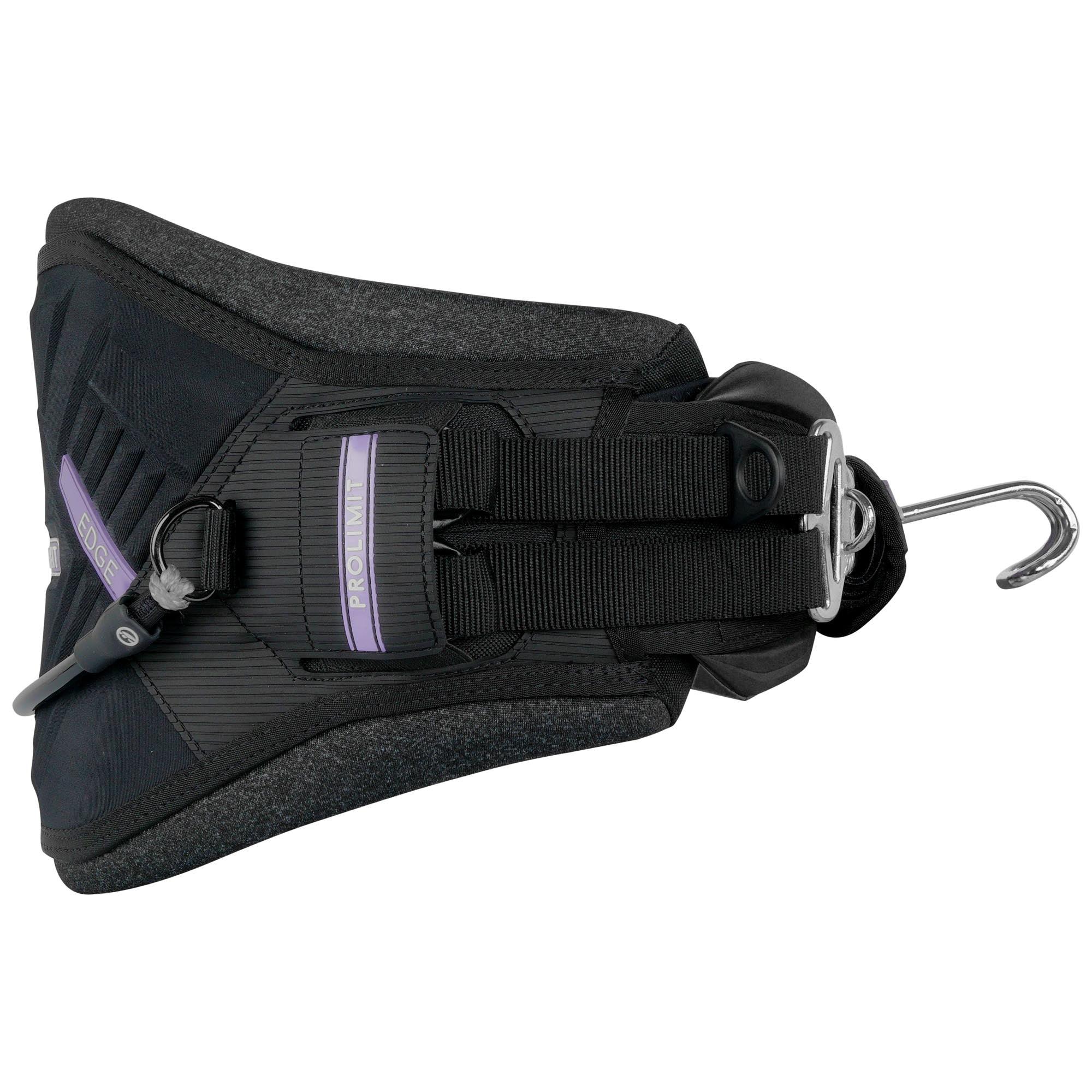 Prolimit Edge trapes dame Black/Purple midje myk kant