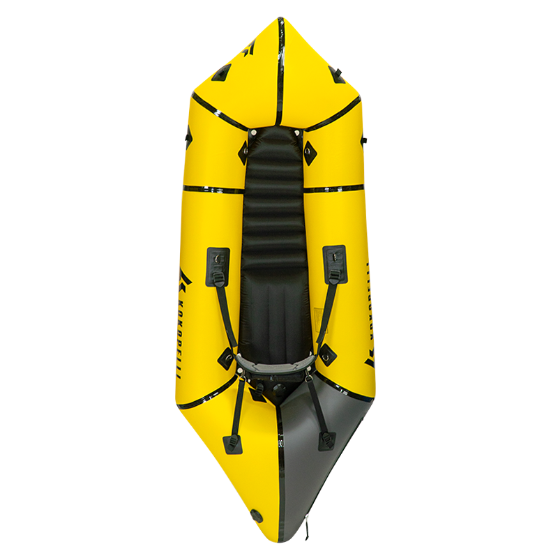 Kokopelli Nirvana Self-Bailing packraft gul slitesterk