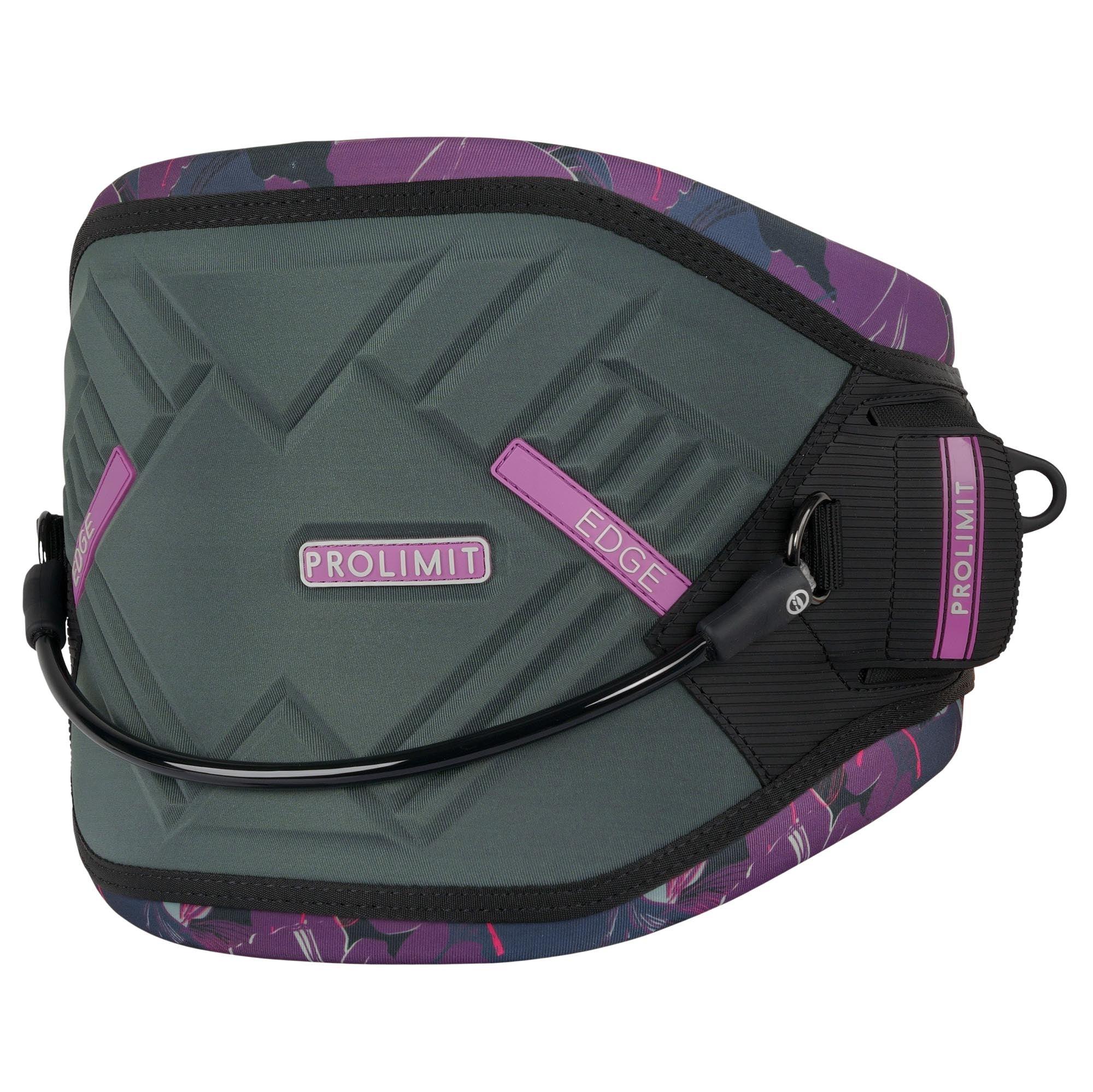Prolimit Edge trapes dame Black/Purple midje myk kant