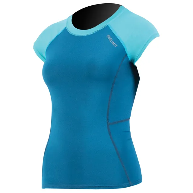 Prolimit Pure Girl rashguard kortermet UV50+ blå