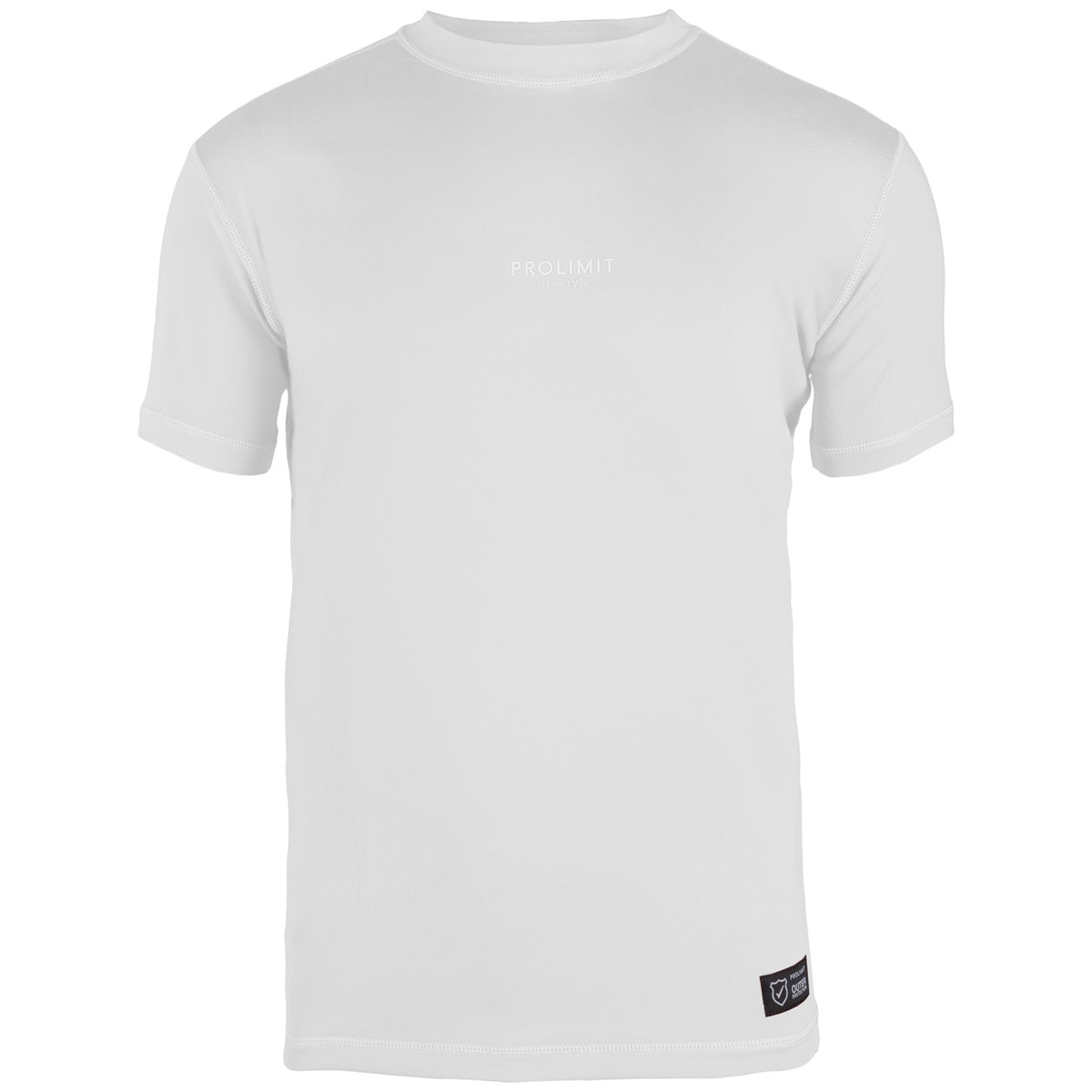 Prolimit Logo rashguard kortermet rød UV50+
