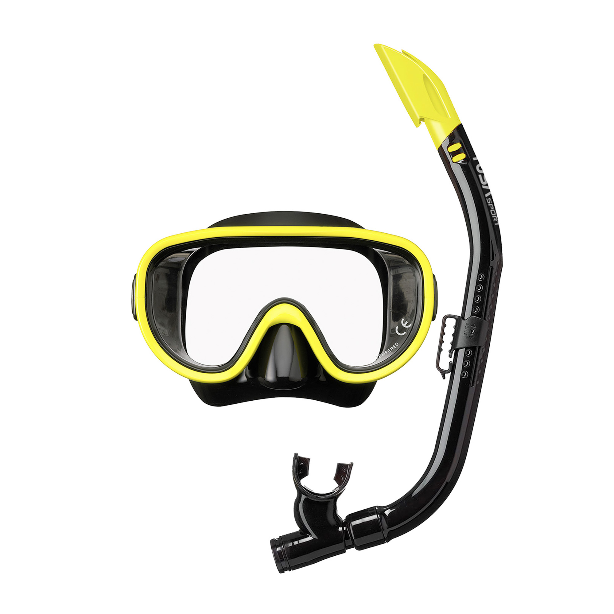 TUSA maske og snorkel sett voksen tørrtopp