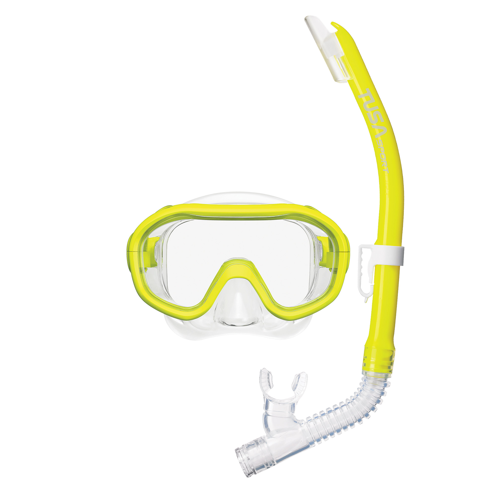 TUSA Kleio Mini Fit UC0211P snorkelsett barn med tørrsnorkel