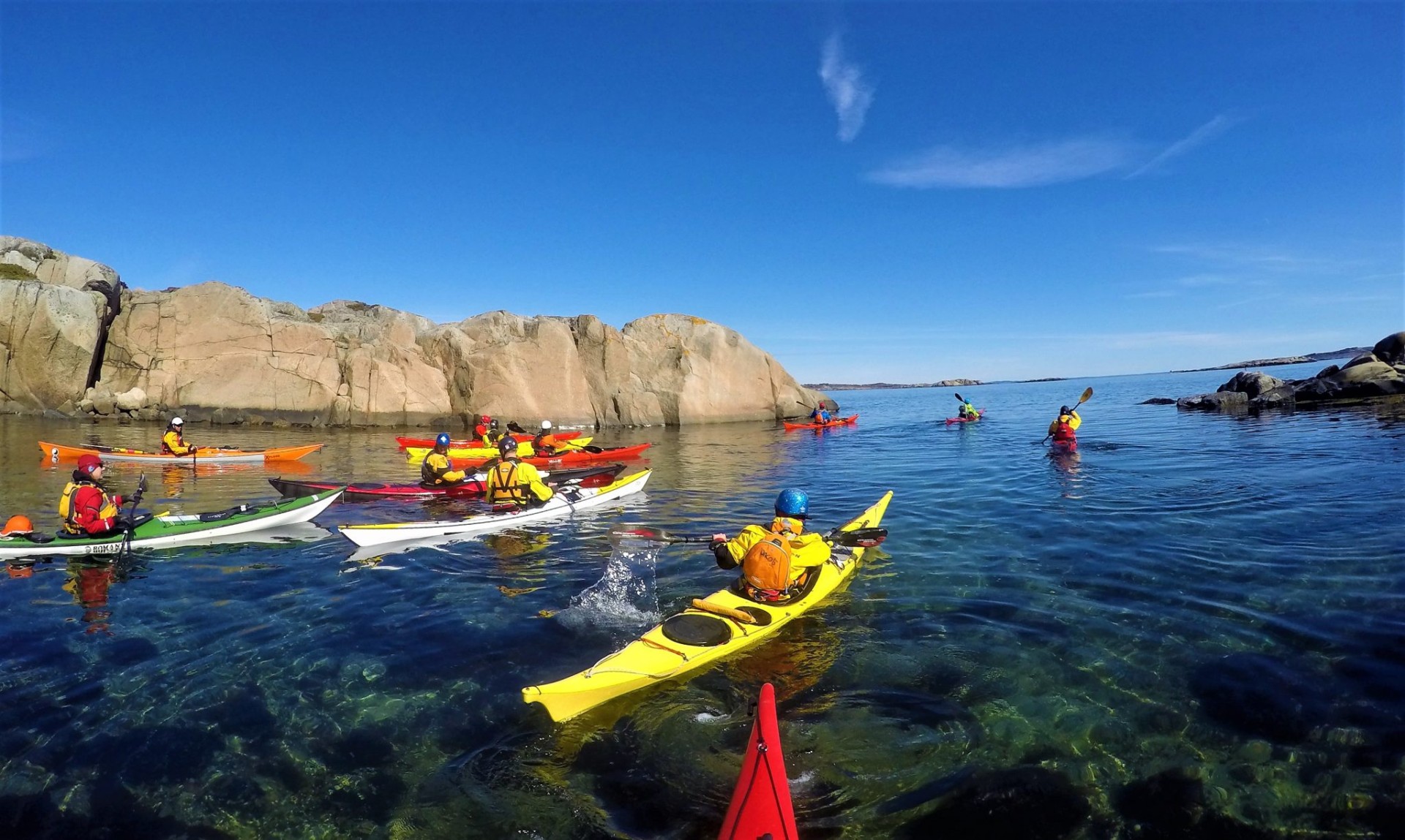 DesignKayaks kajakk grunnkurs 16 timer NPF