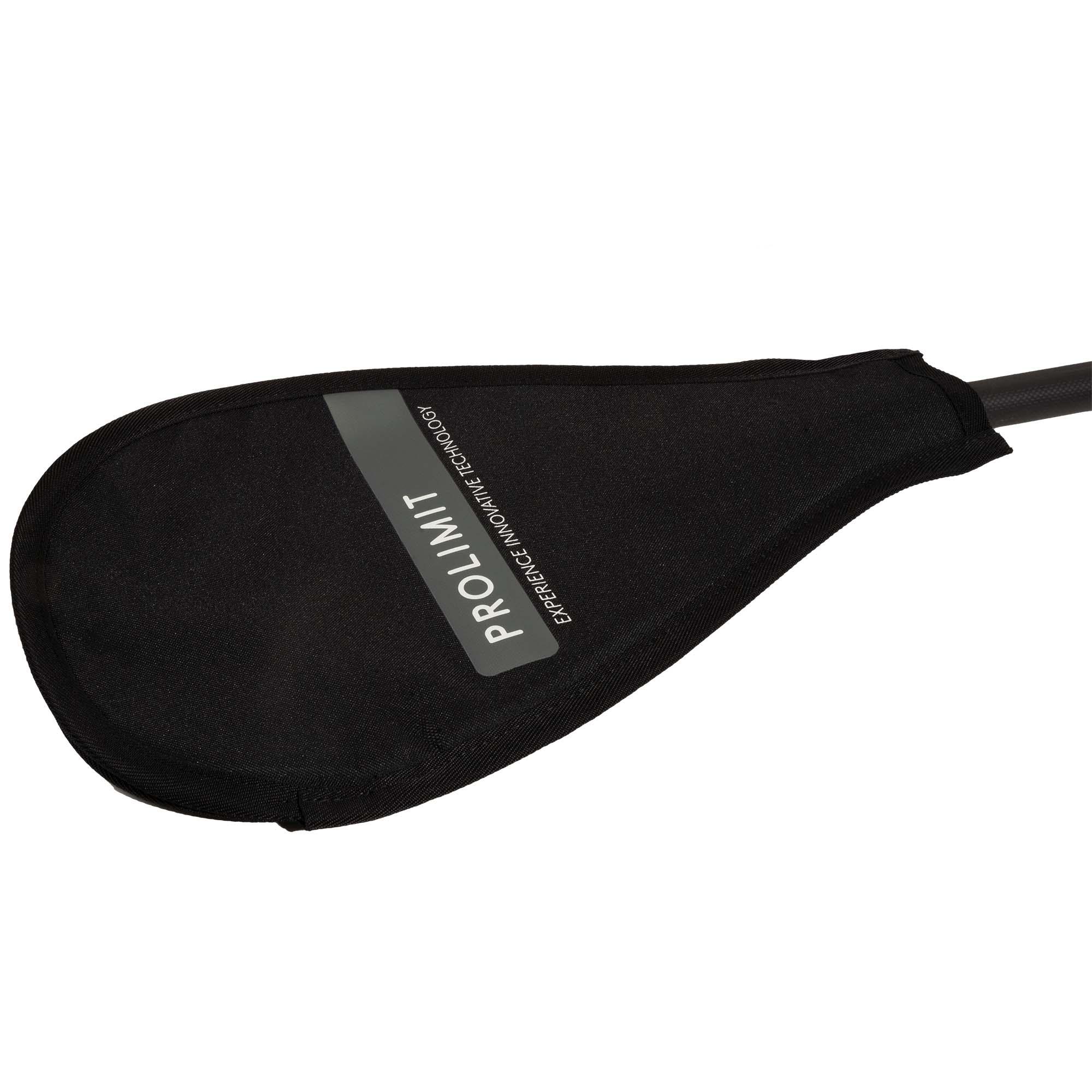 Prolimit Paddle Blade Cover padletrekk svart/hvit polstret