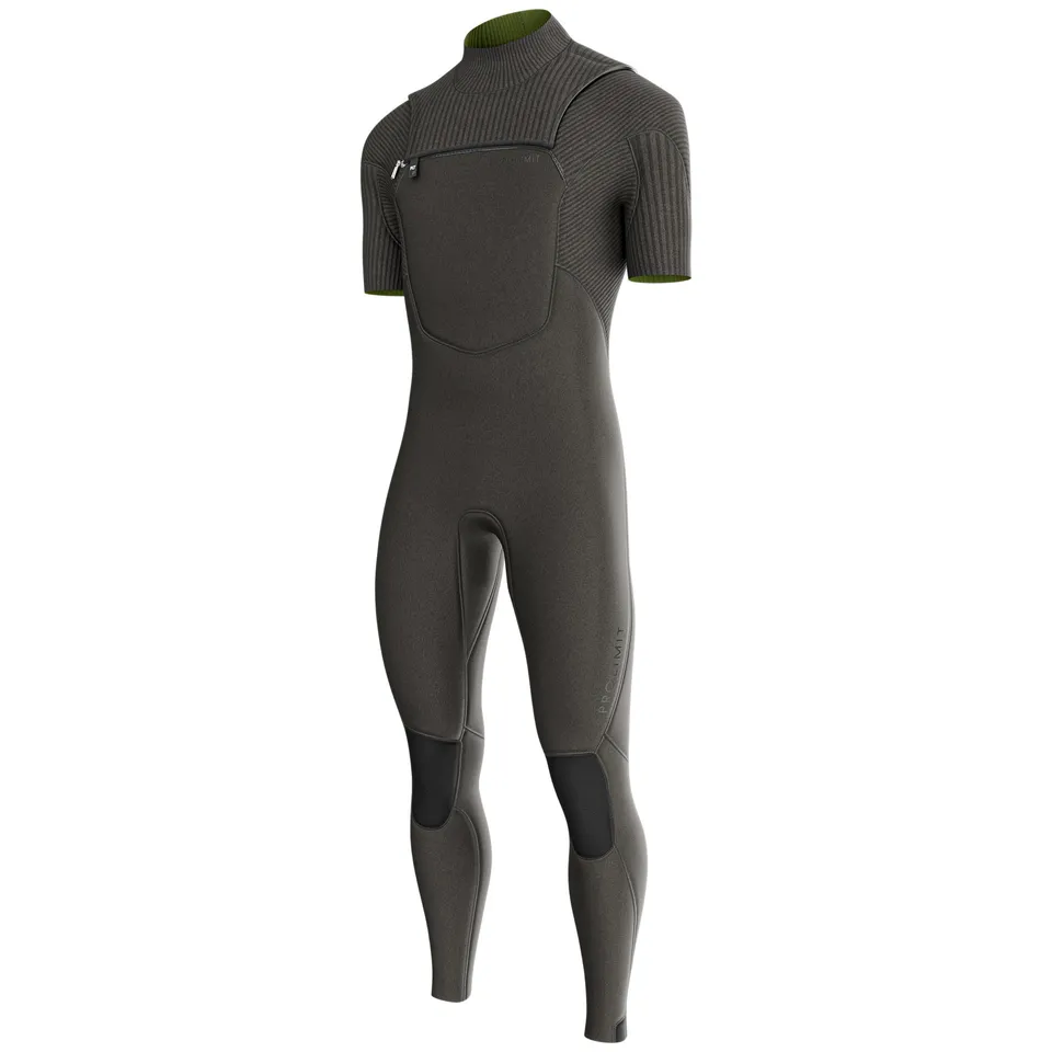 Prolimit Predator Shortarm Freezip 4/3 herrevåtdrakt svart
