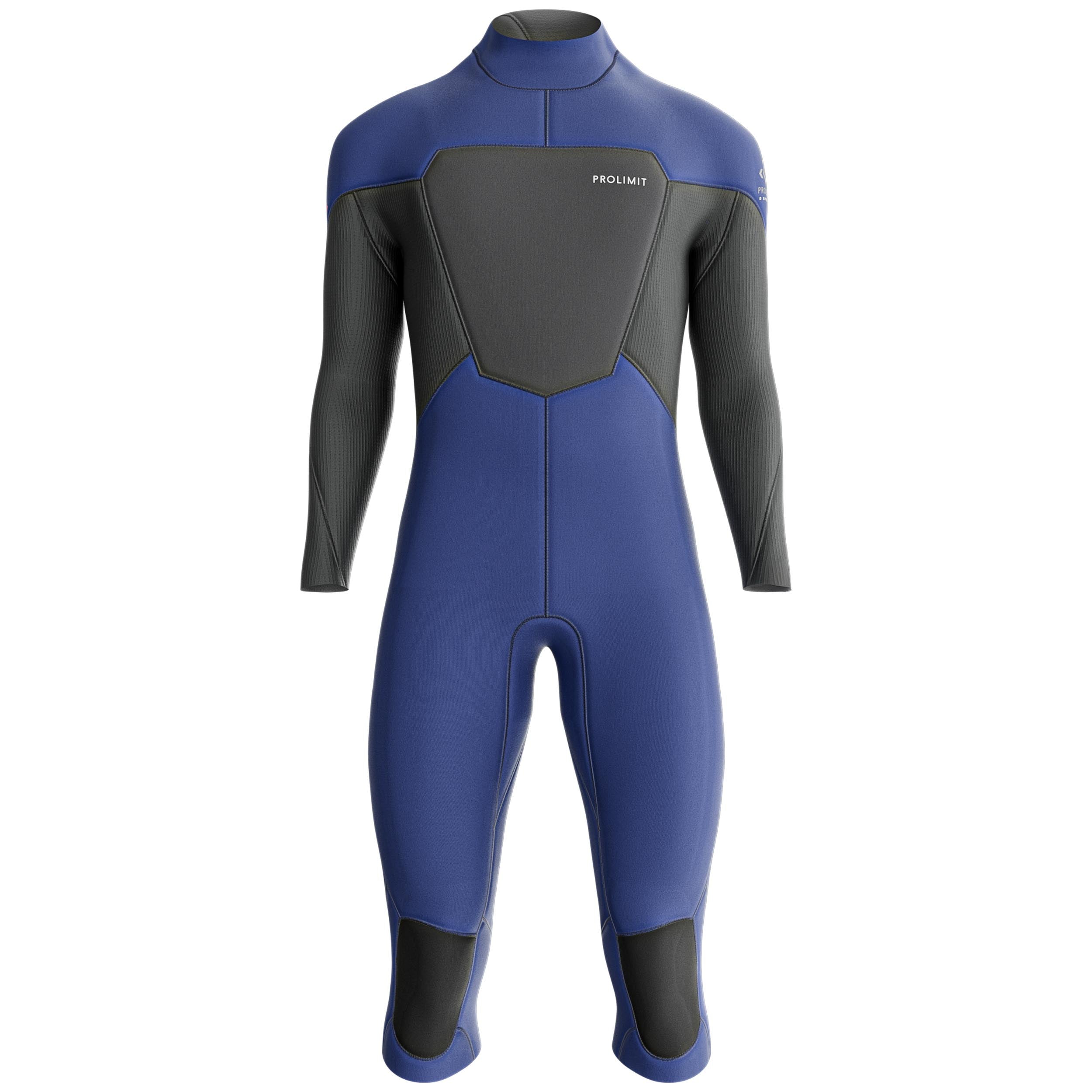 Prolimit Fusion Steamer 3/4-Leg V-Zip 3/2 våtdrakt svart neoprenfri