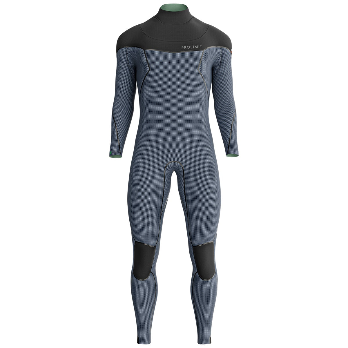 Prolimit Vapor Steamer C-Zip 5/4 våtdrakt svart/blå thermal